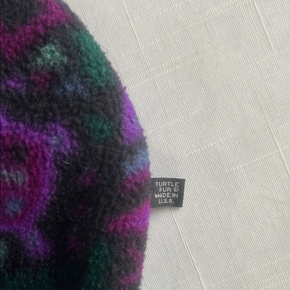 Multicolor Patterned Women's Hat - image 4